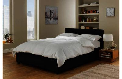Hygena Sheridan Kingsize Ottoman Bed Frame - Black